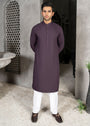 Plum Kurta Set for Men