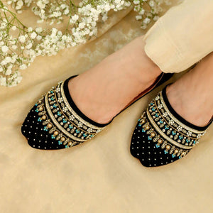 Black Khussa for Women