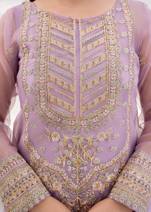 Lavender Kurta Set for Women