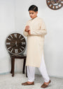 Cream Kurta Set for Boy