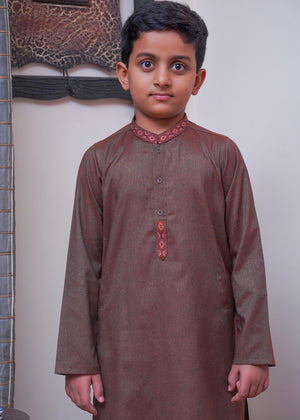 Copper Kurta for Boy