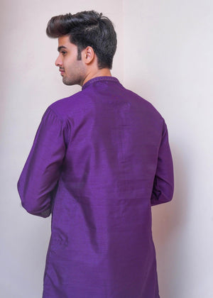Purple Kurta for Men