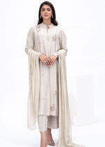 Beige Kurta Set for Women
