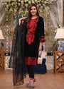 Black Kurta Set for Women