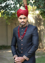 Black Sherwani for Men