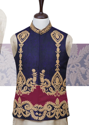 Purple Waistcoat for Men
