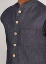 Charcoal Waistcoat for Boy
