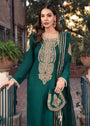 Green Kurta Set for Women