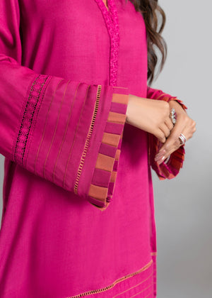 Fuchsia Kurta Set for Women