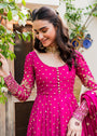 Hot pink Pishwas for Women