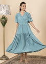 Ice blue Dress for Women