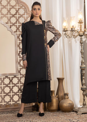 Jet black Kurti for Women