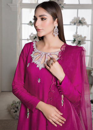 Magenta Kurta Set for Women