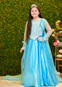 Sky blue Frock for Girl
