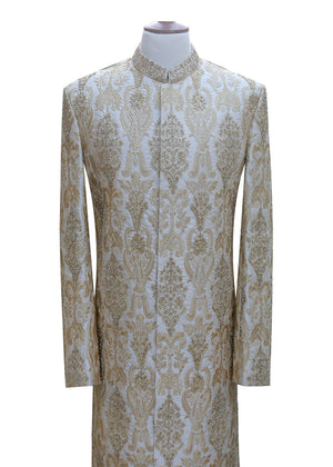 Gold Sherwani for Men