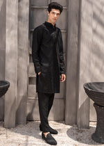 Black Kurta Set for Men