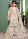 Off-white Gharara for Girl