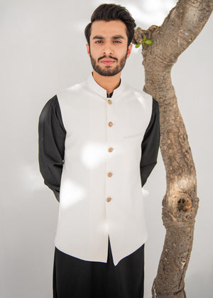 Black Waistcoat for Men