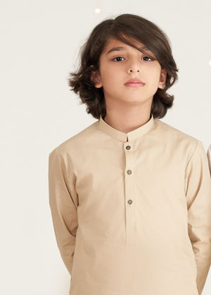 Brown Kurta Set for Boy