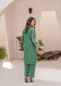 Green Kurta Set for Women