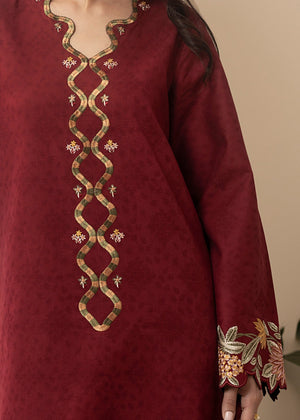 Maroon Kurta Set for Women