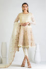Off-white Short Frock for Women