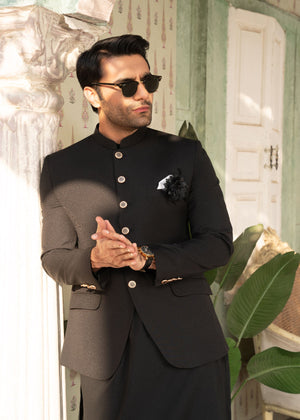 Black Prince Coat for Men