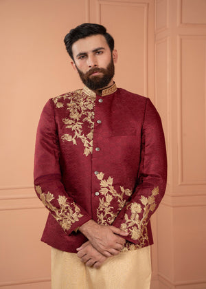Red Prince Coat for Men