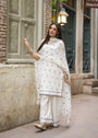 Off-white Kurta Set for Women