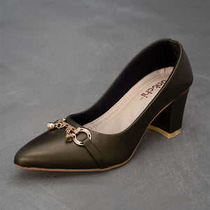 Olive Heels for Women