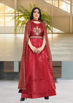 Maroon Maxi for Women
