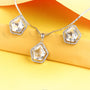 White Jewelry Set for Women