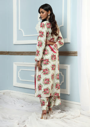 Off-white Kurta Set for Women