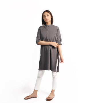 Dark grey Kurti for Women