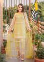 Lemon yellow Kurta Set for Women