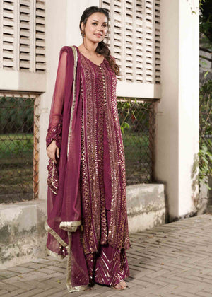 Plum Gown for Women
