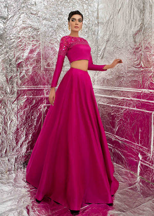 Hot pink Lehenga for Women