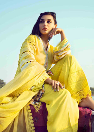 Mellow yellow Kurta Set for Women