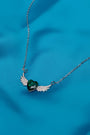 Emerald green Necklace for Women