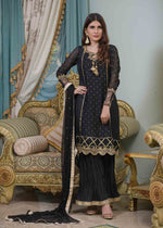 Black Kurta Set for Women