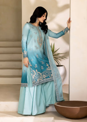 Powder blue Kurta Set for Women