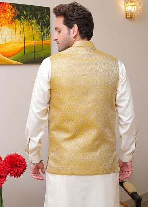 Gold Waistcoat for Men