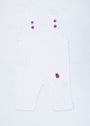 White Romper for Girl Newborn