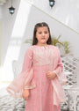 Blush pink Anarkali for Girl