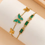 Emerald green Bracelet for Women