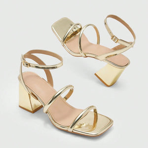 Gold Heels for Women