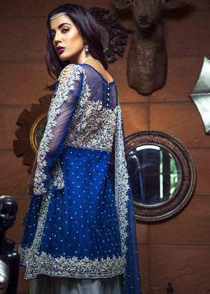 Royal blue Sharara for Women