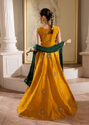 Mustard Lehenga for Girl