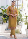 Olive green Kurta Set for Women