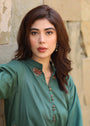 Green Kurta Set for Women